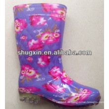Mode Dame mittleren high-Heel Überschuhe Regen Stiefel Damenschuhe China B-818